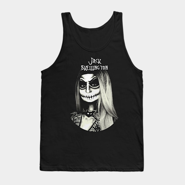 Halloween Jack Skellington Special Tank Top by Joker & Angel